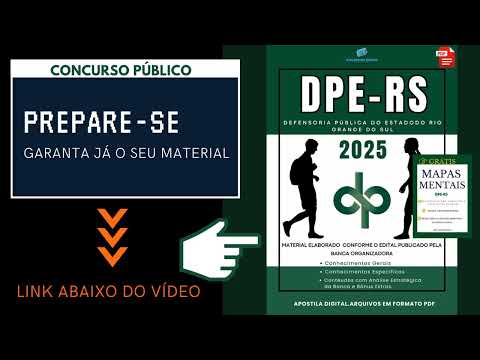 Apostila DPE RS Defensor Público 2025