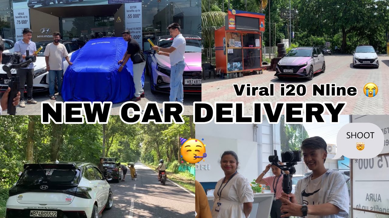 i20 NLINE DELIVERY VLOG 2025 🖤🏁