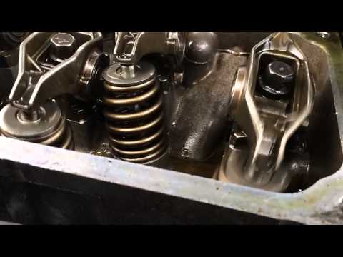 Slow motion valve springs