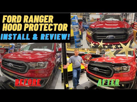 Ford Ranger AVS Hood/Bug Protector Install and Review
