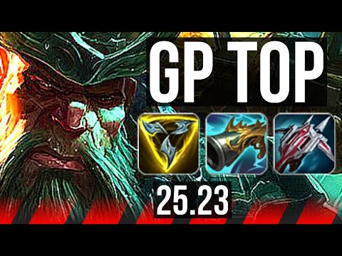 GANGPLANK vs DARIUS (TOP) | 13/1/10, Legendary | KR Master | 25.23
