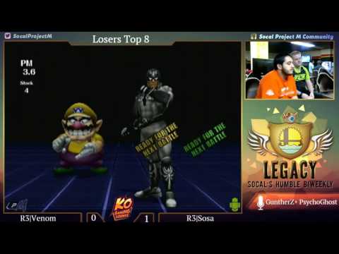 Legacy Special: Loser's Quarters- R3 | Venom (Captain Falcon) vs R3 | Sosa (Wario)