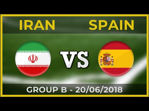 IRAN - ŠPANJOLSKA | Svjetski kup - Usporedba timova [20. 06. 2018.]