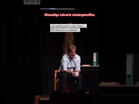 Schon mal einen ehemaligen Lehrer privat getroffen? Beim Bäcker, im Freibad oder im Urlaub? #schule