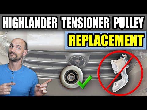 Toyota Tensioner Replacement 3.5 V6 Highlander (OEM Pulley Only)
