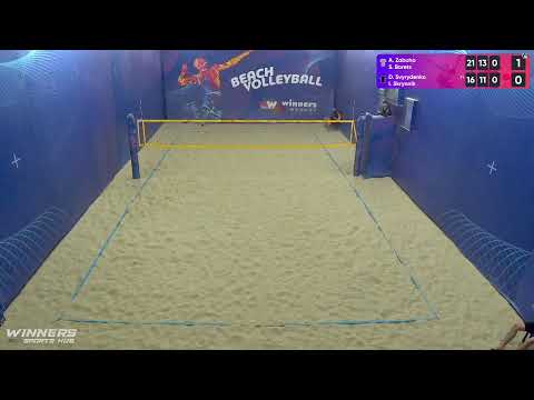 14:35 A. Zabuha / S. Borets - D. Svyrydenko / I. Skrynnik 24.12.2022 | Winners Beach Volleyball