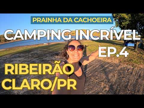 CAMPING de frente para o Rio Paranapanema 🏕️ RIBEIRÃO CLARO/PR