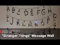 SparkFun "Stranger Things" Message Wall