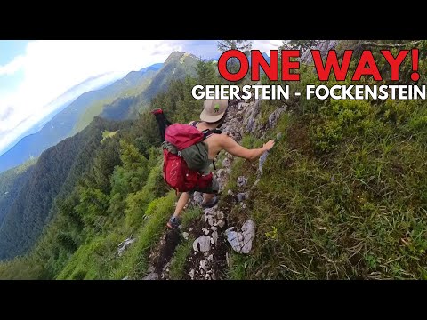 Überschreitung Geierstein zum Fockenstein - oder auch von Lenggries zum Tegernsee mit D-Ticket