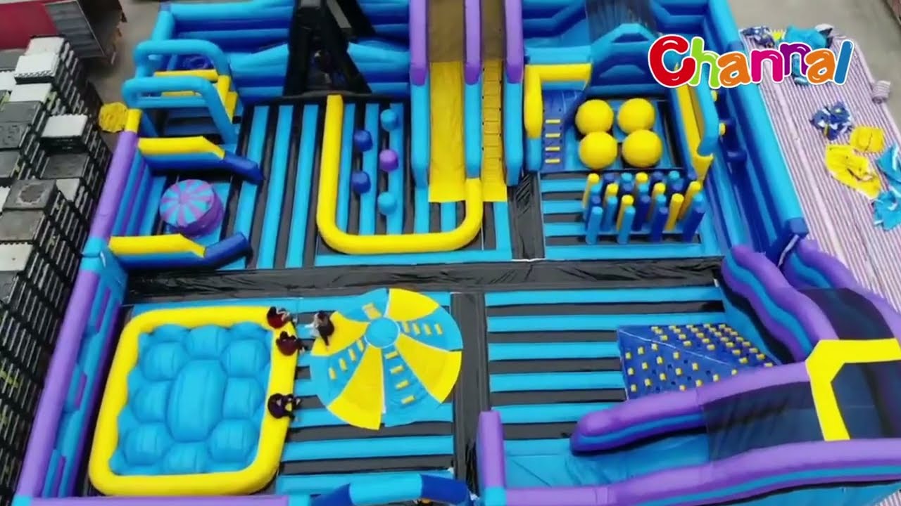 Large Inflatable Indoor Playground / Theme Park
