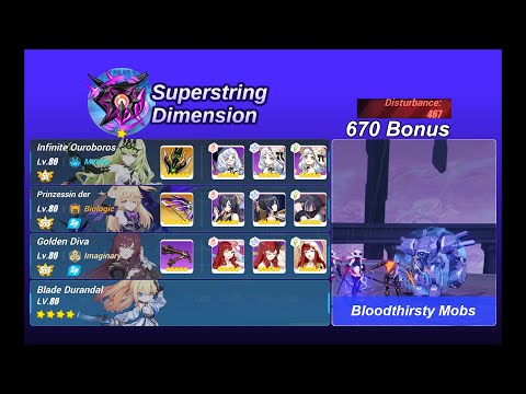 [HI3 SEA] [EX Abyss] Nirvana Bloodthirsty Mobs 467D (21670) - IO PV GD