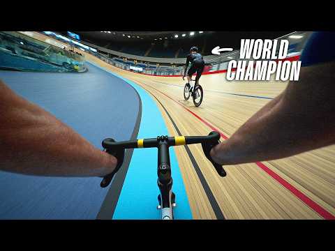 Can I Cycle 1 Lap At World Record Pace ft. Sir Bradley Wiggins