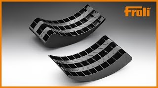 Froli Rundkeil I Froli round wheel leveller