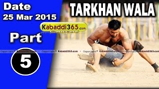 Tarkhan Wala (muktsar) Kabaddi Tournament 25 Mar 2015  Part 1 by Kabaddi365.com