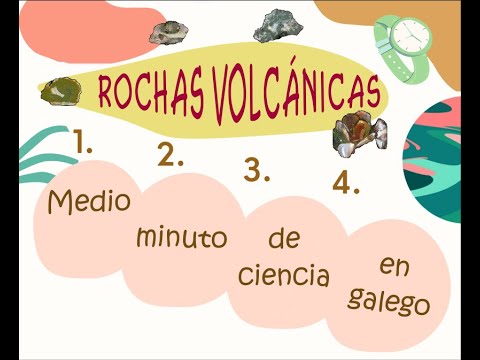 Vídeo: Rochas volcánicas