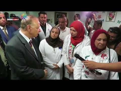 محافظ القاهرة يتفقد مستشفى المنيرة العام بالسيدة زينب