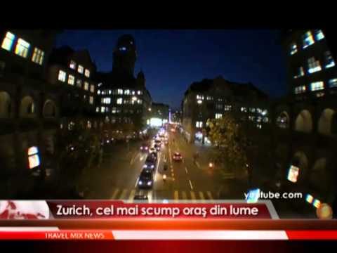 Zurich, cel mai scump oraş din lume.