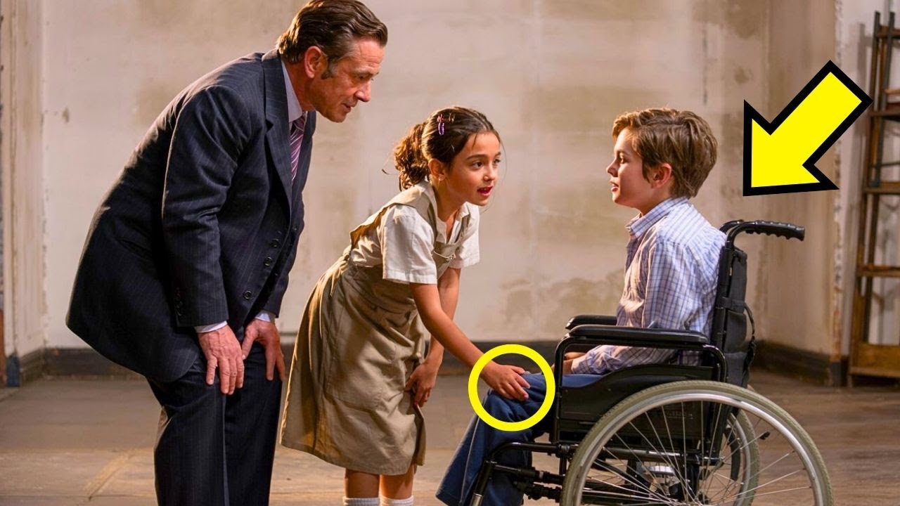 TIO, EU SEI FAZER SEU FILHO ANDAR DE NOVO, DISSE A POBRE MENINA AO MILIONÁRIO