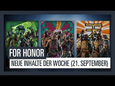 FOR HONOR - Neuer Inhalt der Woche (21. September 2017) | Ubisoft [DE]
