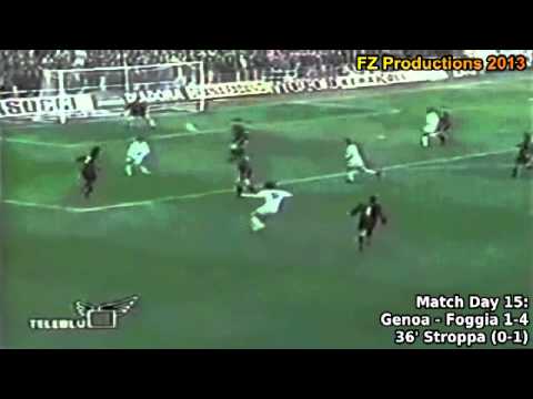 Serie A 1993-1994, day 15 Genoa - Foggia 1-4 (Stroppa 1st goal)