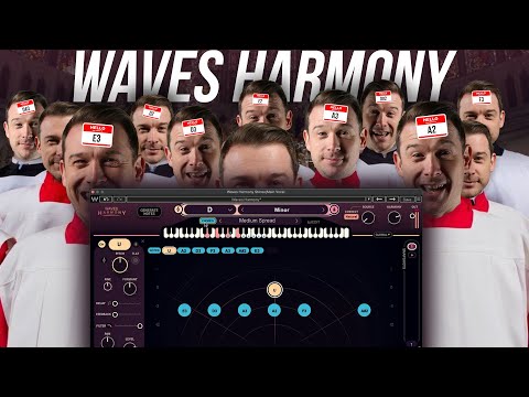 Real time Vocal Harmonies via Midi with Waves Harmony