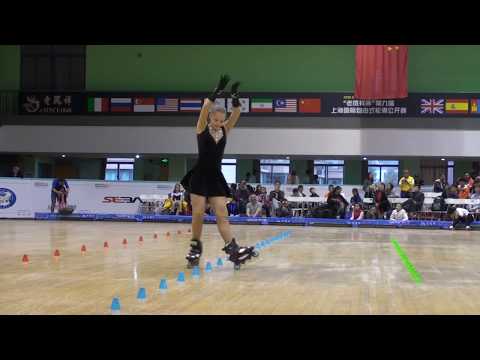 2018 SSO Classic Slalom Junior Women 3rd Place Ekaterina Grigoreva (RUS)