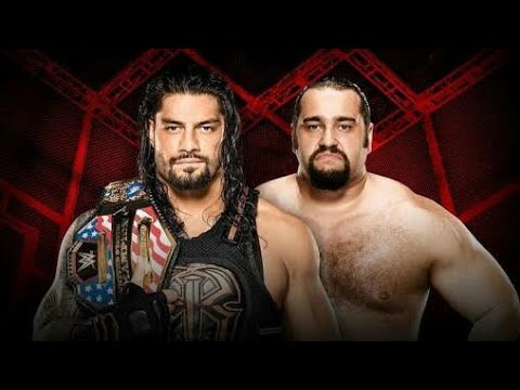 WWE Roman reigns VS Rusev full match Hell in a cell