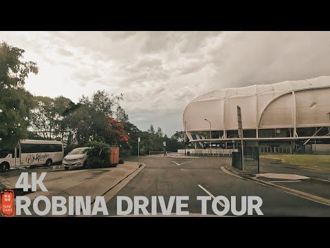 [4k] Robina Driving Tour | Gold Coast | Queensland | Australia