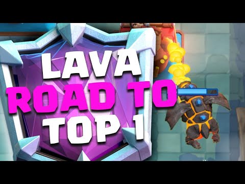 LAVA MINER CONTROL DESTROYING TOP 100 LADDER 😈 - Clash Royale