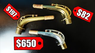 Video thumbnail for Can you hear the difference between these saxophone necks? | Boston Sax Shop Heritage unboxing by FoolishFrankie