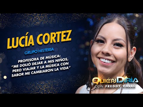 LUCIA CORTEZ | HISTERIA | SAXOFONISTA Y CANTANTE | ESTABA AQUÍ PENSANDO | PROFE DE MUSICA | QD