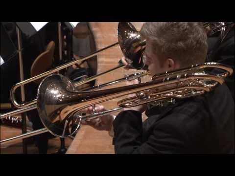 The Berliner Philharmoniker perform Schumann's Symphony No. 3 / Trombone tutorial