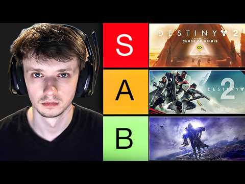 I Ranked Every Destiny Expansion