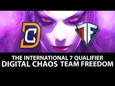 [ RERUN ] DIGITAL CHAOS VS TEAM FREEDOM GAME 3 TI7 QUALIFIER NA DOTA 2