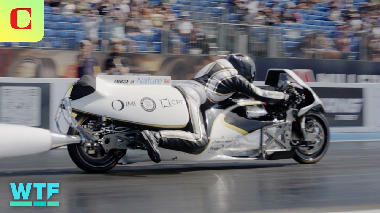 Meet the Fastest Rocketbike Powered by Superheated Water