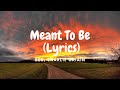 Ber, Charlie Oriain- Meant To Be (Lyrics)