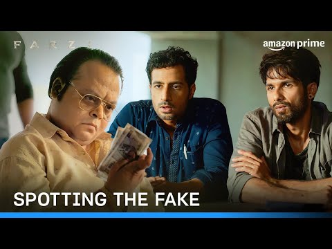 Try to Spot the Fake Challenge | Shahid Kapoor, Bhuvan Arora | Farzi | Prime Video India thumbnail
