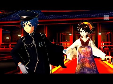 1080p [Project DIVA F 2nd] 番凩 Paired Wintry Winds [MEIKO & KAITO]