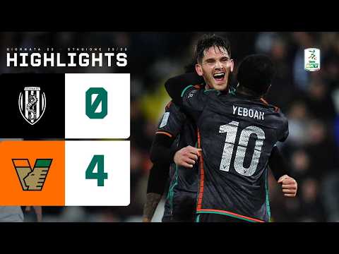 Cesena-Venezia 0-4 | Poker all’Orogel Stadium Dino Manuzzi per la capolista | HIGHLIGHTS Serie BKT