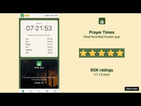 Namaz: Prayer Times & Qibla Video