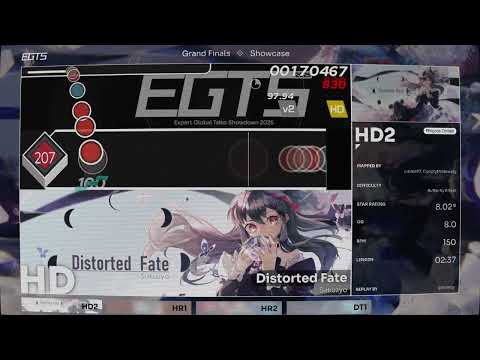 Sakuzyo - Distorted Fate (EGTS 2025 x Phigros, Grand Finals HD2 pick)