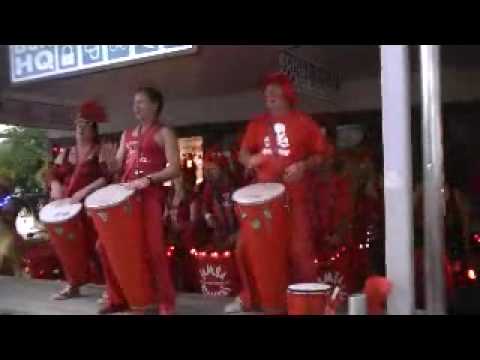The Samba Blisstas. Byron Bay, New year Eve 09