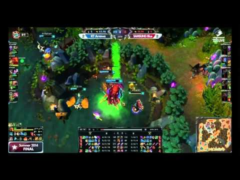 LOL CHAMPIONS SUMMER 2014 Final Set5 (KT A vs SSB)