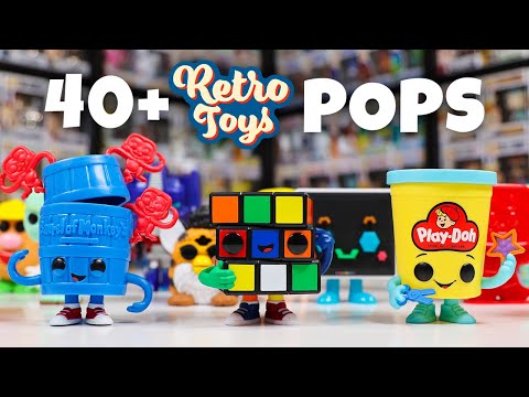 My ENTIRE Retro Toys Funko Pop Collection!