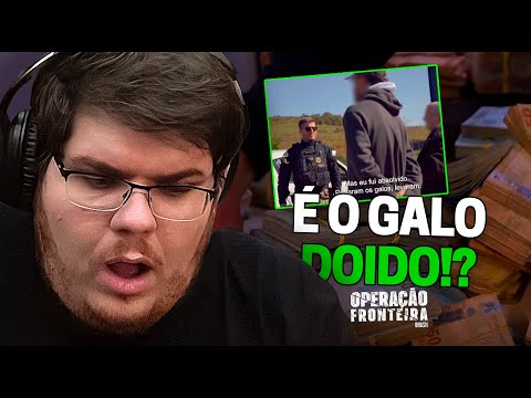 CASIMIRO REAGE: OPERAÇÃO FRONTEIRA T2 #7 - A BAGAÇA NÃO TA NO BOLSO... | Cortes do Casimito