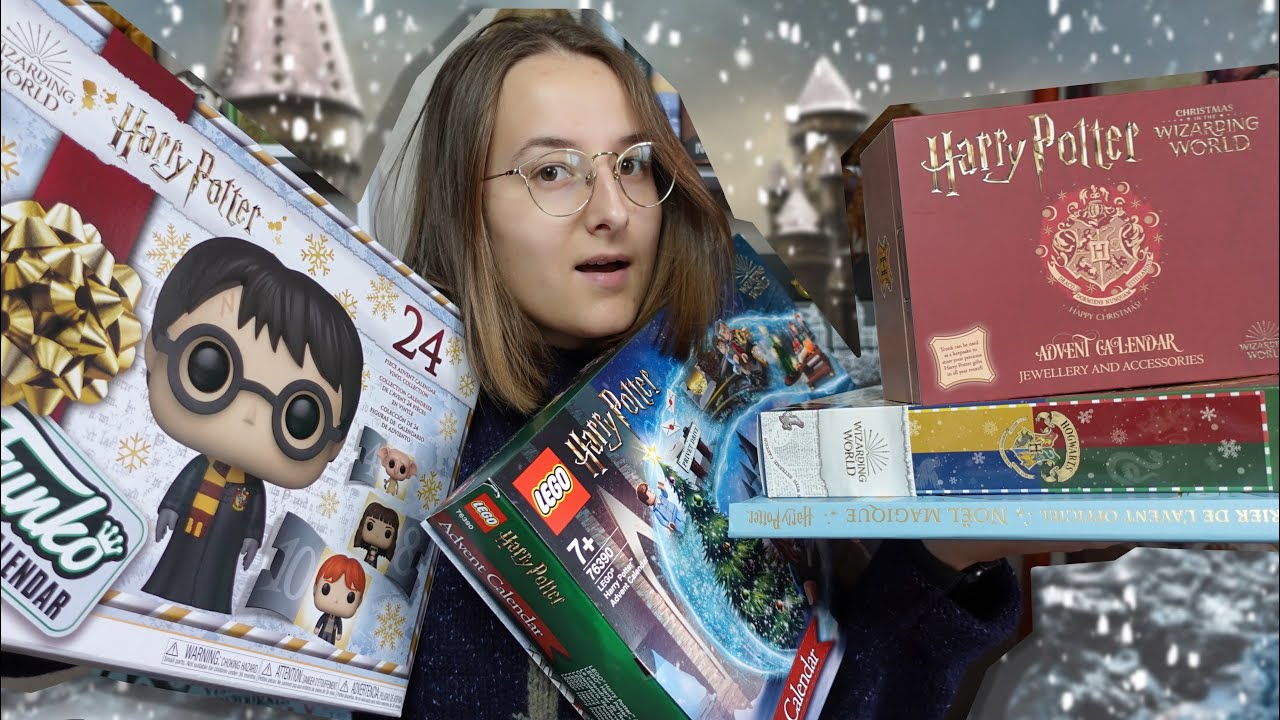 J'ouvre tous les calendriers de l'avent Harry Potter !!!