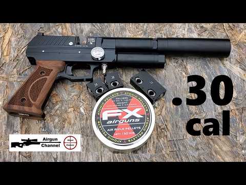 Evanix VIPER-X Review (.30 Cal) SEMI-AUTO Compact Big Bore PCP Pistol