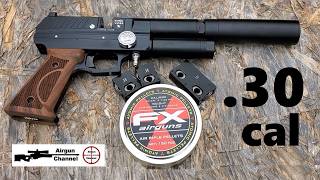 Evanix VIPER-X Review (.30 Cal) SEMI-AUTO Compact Big Bore PCP Pistol