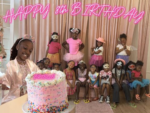 Brielle's EPIC 8th Birthday Spa DAY!