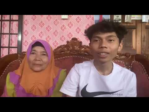 Nenek & Hazeeq wishes to Sofea